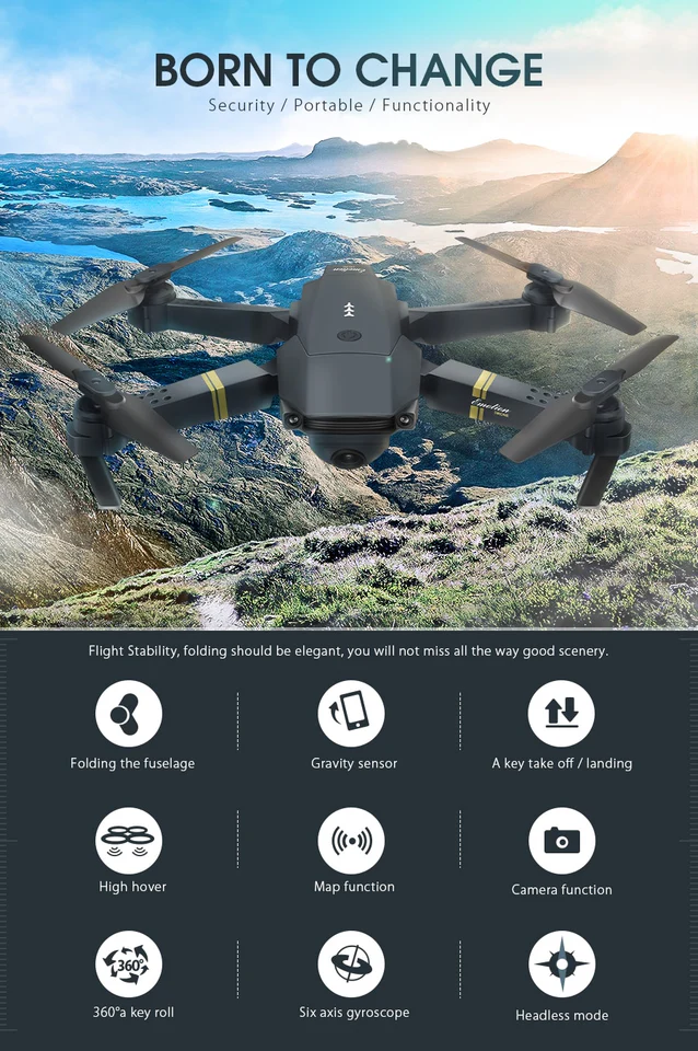 SkyHawk 4K Drone Best Foldable Drone 2026 USA